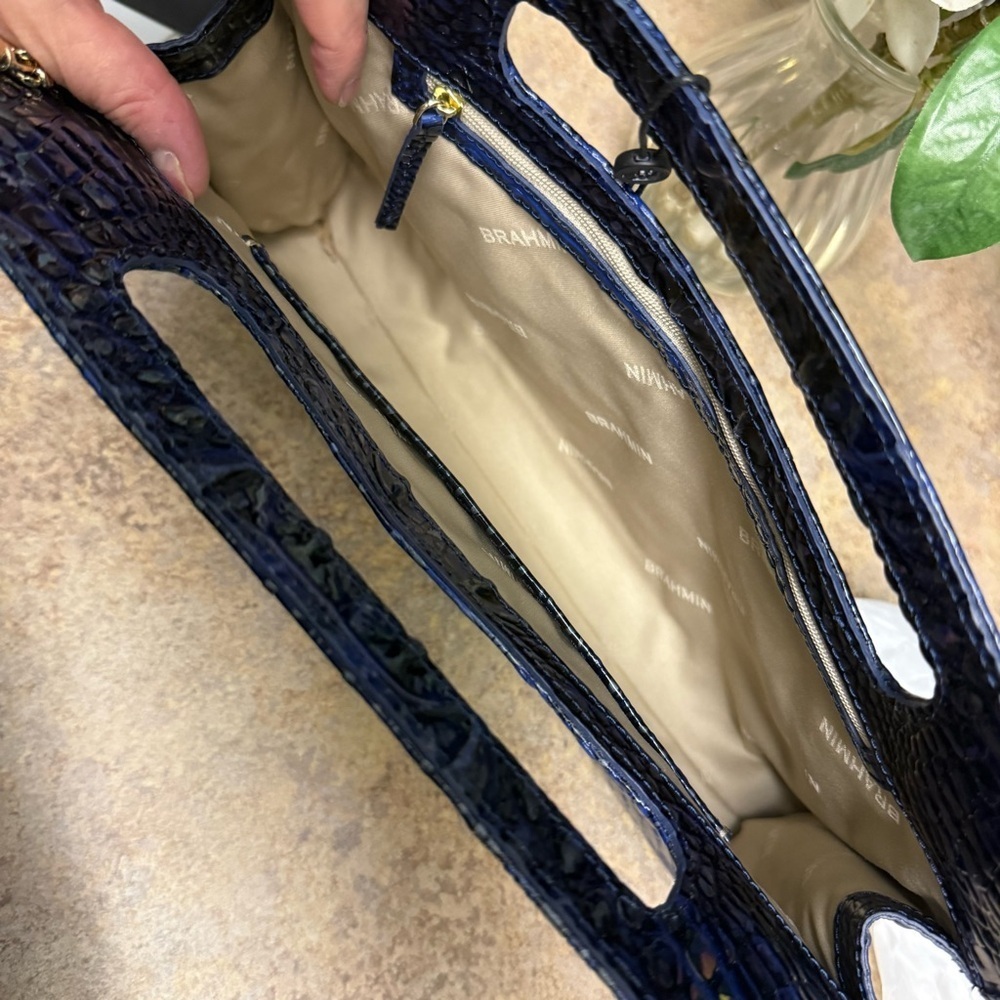 NWT Brahmin Ravina Royal Blue purse - Picture 8 of 8